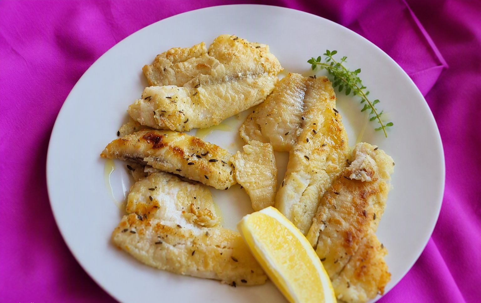 Filetti di pesce alla griglia
